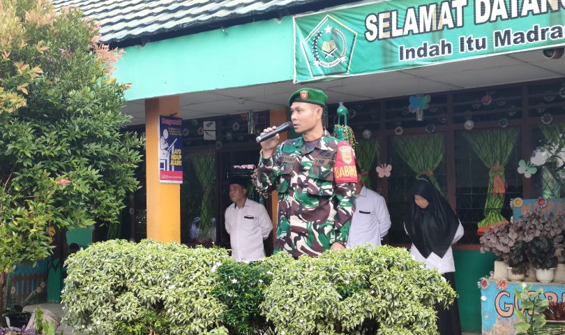 Pembina Upacara Babinsa Tanjung Raman